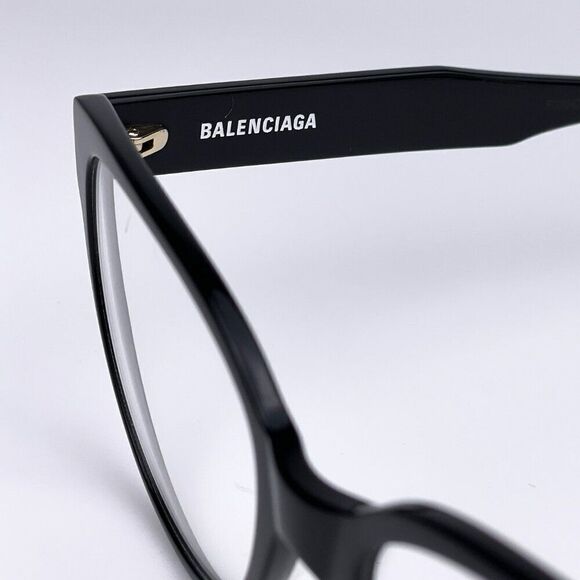 SALE! NEW Balenciaga Everyday BB0064O 001 Black Demo Cat Eye Women Eyeglasses main image 4